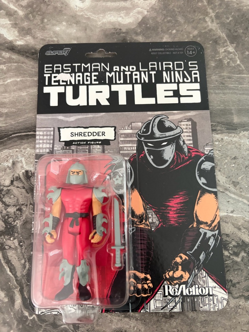 Teenage Mutant Ninja Turtles Shredder Action Figure - Red & Gray